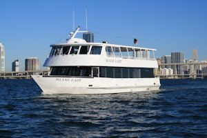 The Miami Lady Dinner Yacht