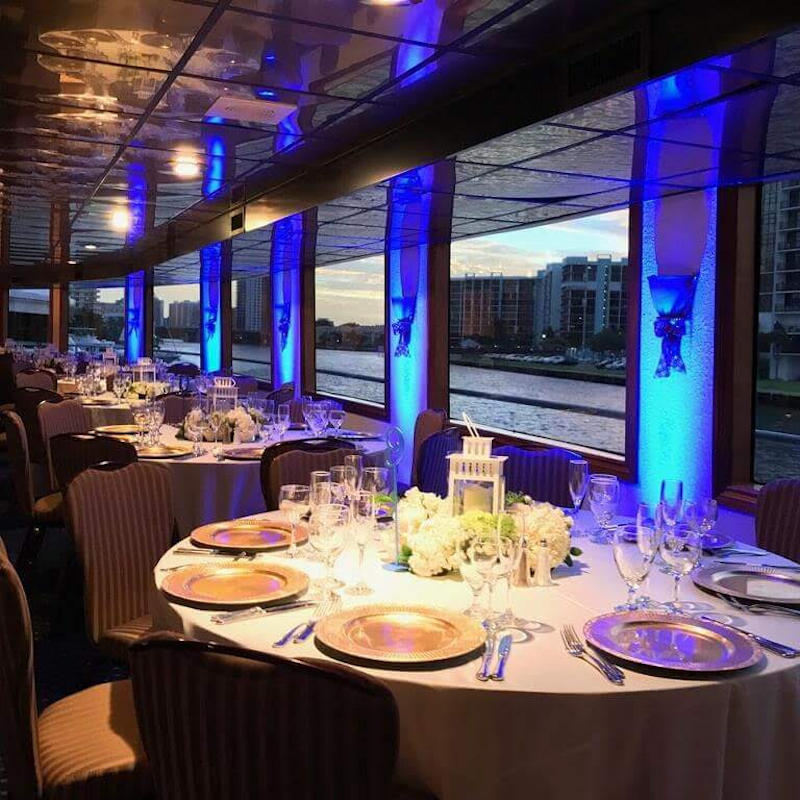 dinner on a yacht fort lauderdale